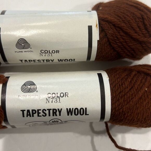 Elsa Williams Mixed Lot 11 Skeins Brown Needlepoint Yarn 40 Yd Skein 100% Wool - Picture 7 of 12